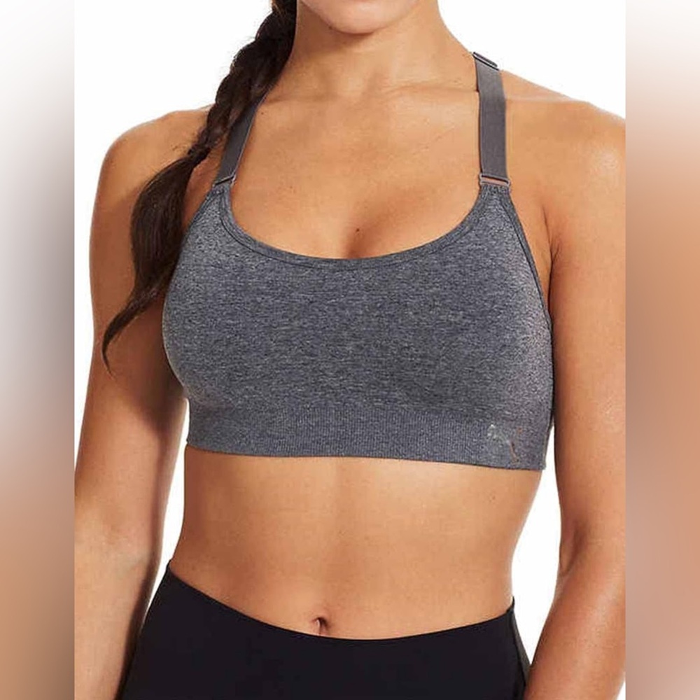 PUMA Women's Grey Sports Bra